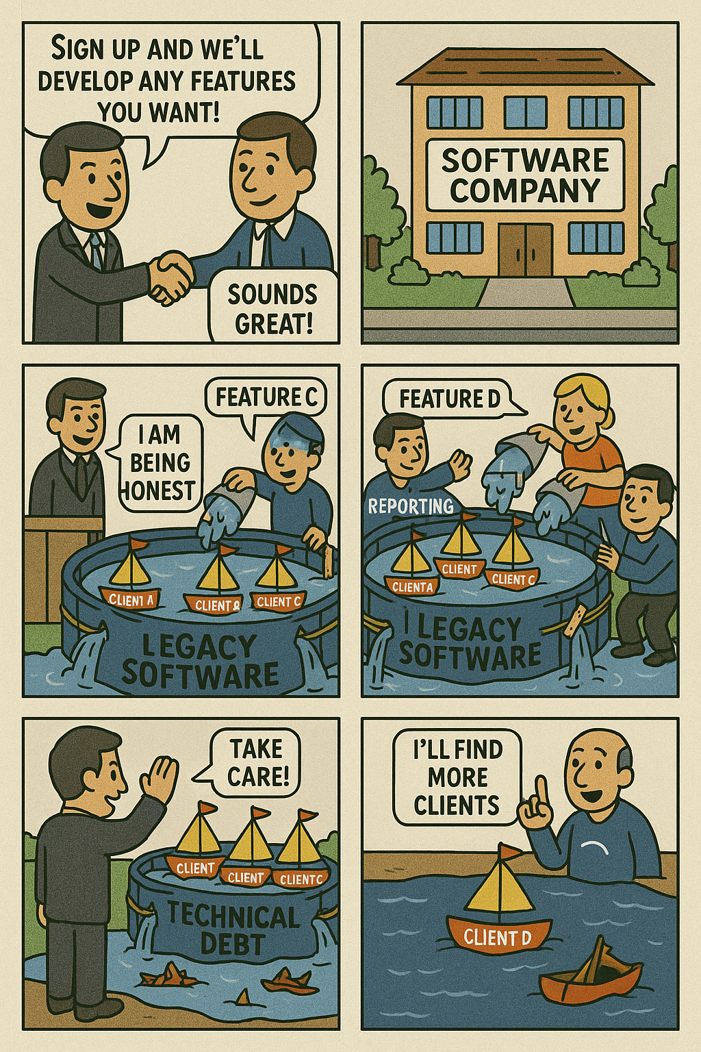 Legacy Software Development Panels